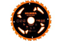 Диск пильный по дереву HILBERG 190*30 24 зуба